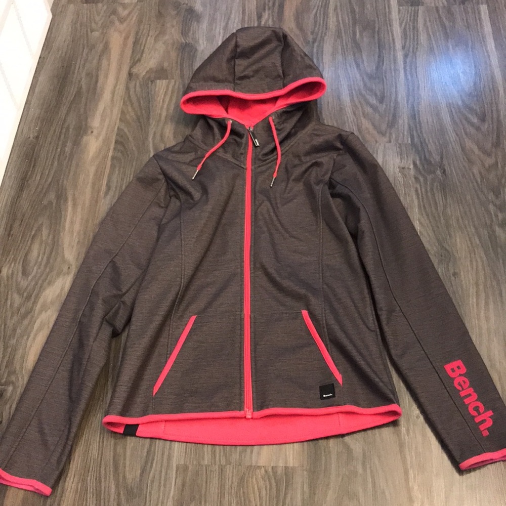 BENCH Medium FLEECE LINED Dark Grey Jacket